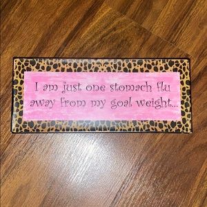 I’m Just One Stomach Flu...